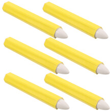 24Pcs Yellow Wax Tire Marking Pens Portable Car Maintenance Crayons
