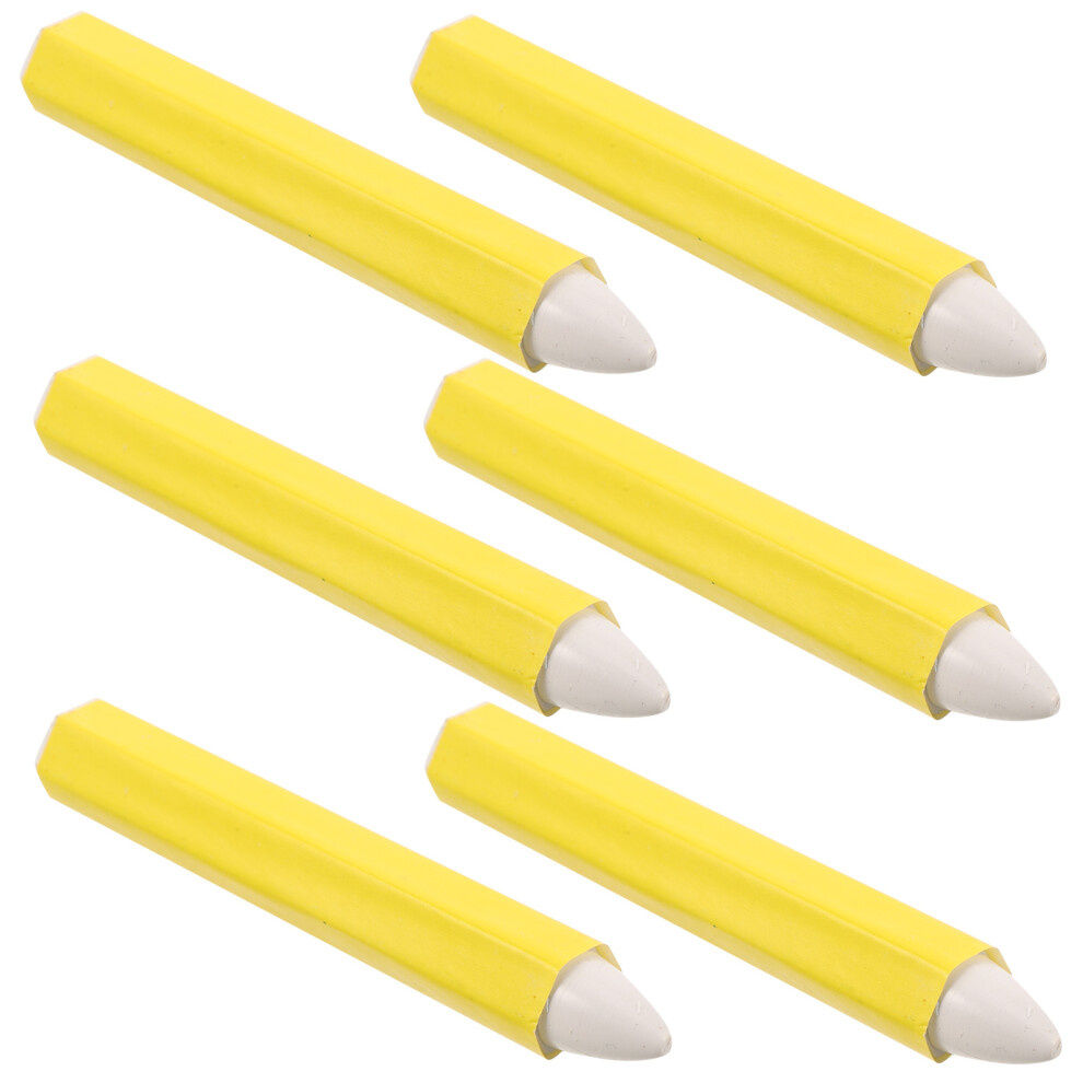 24Pcs Wax Tire Marking Pens Portable Car Maintenance Crayons Yellow 3632812956939