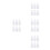 24Pcs White Plastic Liquid Dropper Bottles for Eye Drops and Essences 7