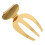 4Pcs Gold Stainless Steel Salad Hands Secure Grip Serving Utensils 2