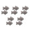 10Pcs Cast Iron Fish Kitchen Iron Supplement Vegan Safe Cooking Aid 7
