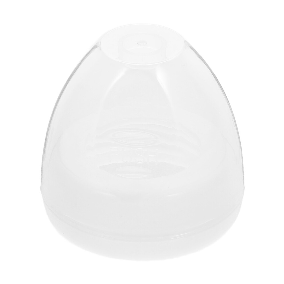 4Sets Reusable Pp Infant Feeding Bottle Caps Leak Proof Sealing White Artibetter