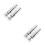 4Pcs Silver Heavy Duty Epee Tip Replacement for Fencing Practice Gear 8