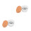 2Pcs Compact White Ceramic Nail Art Brush Cleaning Cup for Home Use 4