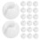 300Pcs Plastic Bead Chain Stoppers for Blinds Stable DIY Clips 2