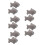 10Pcs Cast Iron Fish Kitchen Iron Supplement Vegan Safe Cooking Aid 10