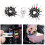 120Pcs Automobile Terminal Removal Tool Kit Pin Puller Assorted Color 10