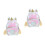 2Pcs Travel Backpack Sequins School Student Daypack 4