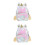 2Pcs Travel Backpack Sequins School Student Daypack 2