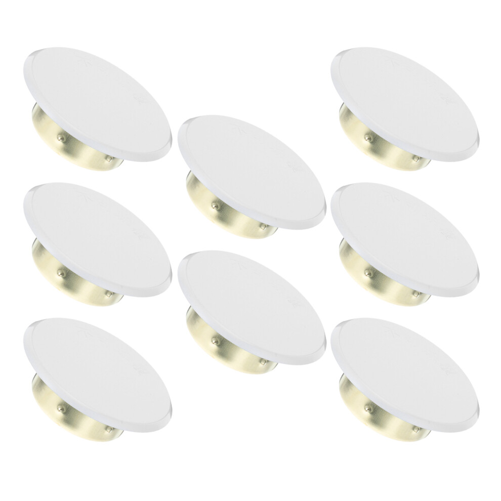 32Pcs White Metal Fire Sprinkler Cover Plates For Residential Ceilings 3632861964237