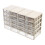 40Sets Wear-Resistant Plastic Tool Organizing Box with Dividers Beige 1
