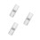 3Pcs Modern Silver Toothbrush Case Portable Organizer for Travel Use 7