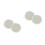 4Pcs Face Loofah Brush White Soft Cleaning Scrubber Flexible Handle 4