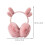 2Pièces Cache-Oreilles Rose Protecteur Hiver Pour Enfants 10