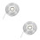 2Sets Precision Machined Silver Galvanized Car Brake Clutch Hose Kit 5