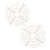 8Pcs Transparent Pottery Rotary Divider for Clay with Ergonomic Handle 2