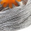 2Pcs Jewelry Beading String Silver Metallic Metal Cord 100 Yard 11