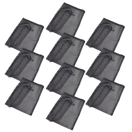 40Pcs Black Mesh Laundry Bags Lightweight Breathable Polyester Bags 2