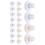 40Pcs Clear Silicone Earring Backs Lightweight Soft Secure Ear Plugs 2