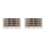 40Sets Wear-Resistant Plastic Tool Organizing Box with Dividers Beige 2