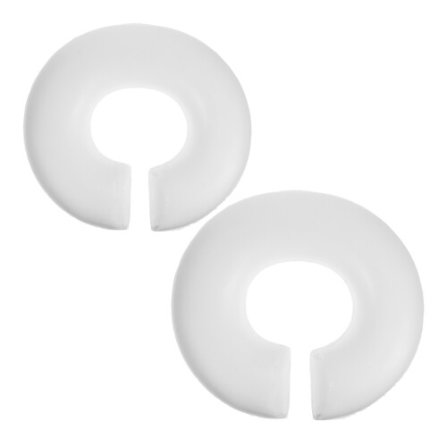 2Pcs Reusable Memory Foam Massage Chair Headrest White Face Cushion