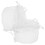 2Pcs Reusable Foldable Transparent Laundry Bag for Travel Camping 11
