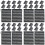 40Pcs Black Mesh Laundry Bags Lightweight Breathable Polyester Bags 7