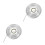 2Sets Precision Machined Silver Galvanized Car Brake Clutch Hose Kit 4