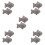 10Pcs Cast Iron Fish Kitchen Iron Supplement Vegan Safe Cooking Aid 6