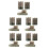 15Pcs Durable Resin Pillbox Models for Sand Table Landscape Decor 3