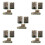 15Pcs Durable Resin Pillbox Models for Sand Table Landscape Decor 4