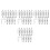 84Pcs Metal Switch Repair Kit for Electrical Box Use 6