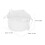 2Pcs Reusable Foldable Transparent Laundry Bag for Travel Camping 2
