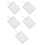 5Pcs Durable Stainless Steel Multi-Function Strainer for Ceramic Art 7