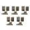 15Pcs Durable Resin Pillbox Models for Sand Table Landscape Decor 6