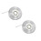 2Sets Precision Machined Silver Galvanized Car Brake Clutch Hose Kit 8