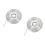 2Sets Precision Machined Silver Galvanized Car Brake Clutch Hose Kit 6
