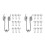 20Pcs Durable Metal Springs for Curling Iron Easy Installation Silver 8