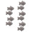 10Pcs Cast Iron Fish Kitchen Iron Supplement Vegan Safe Cooking Aid 4