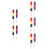 10Pcs Clarinet Maintenance Tools Nylon Cleaning Brush Kit Multi Color 6