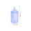 Blue Spill Proof Elderly Sippy Cup Adaptive Nursing Mug 3