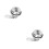 2Pcs Silver Cam Lock 3-Digit Code Keyless Cabinet Door Lock for Home 8