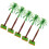 15Pcs Multi Use Coconut Tree Dessert Toppers Mini Cake Picks for Party 1