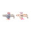 4Pcs Washable Adjustable Dog Training Collars with Bells for Pets 1
