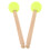 6Pcs Wooden Drumsticks Felt Head Percussion 1