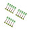 15Pcs Multi Use Coconut Tree Dessert Toppers Mini Cake Picks for Party 9