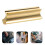 4Pcs Golden Practical Guitar Slide Bars Lightweight Guitar Accessory 8