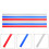 24Pcs Silicone Biscuit Rulers Uniform Dough Thickness Measuring Strips 10