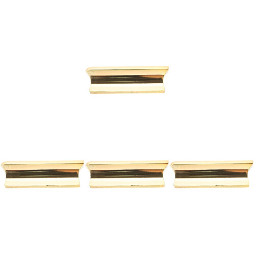 4Pcs Golden Practical Guitar Slide Bars Lightweight Guitar Accessory 2