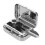 5Pcs Orange Metal Ashtray Rectangular Windproof Lid Portable for Home 2